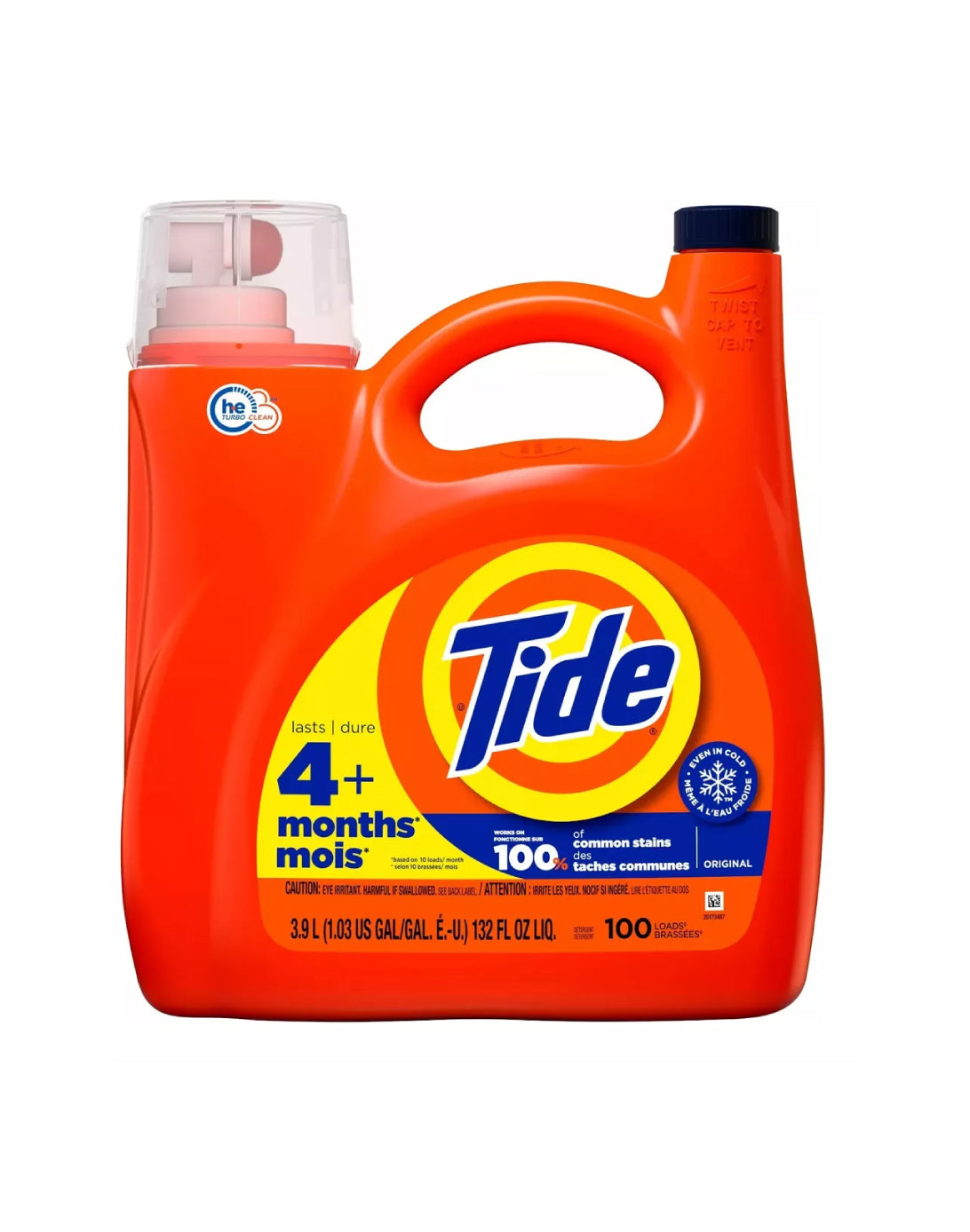 Tide Original Detergente liquido concentrado 3,9 L - Puntolimpieza